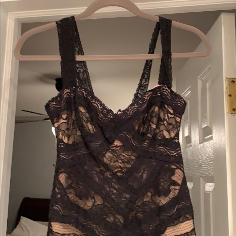 Nicole Miller Black Lace Dress